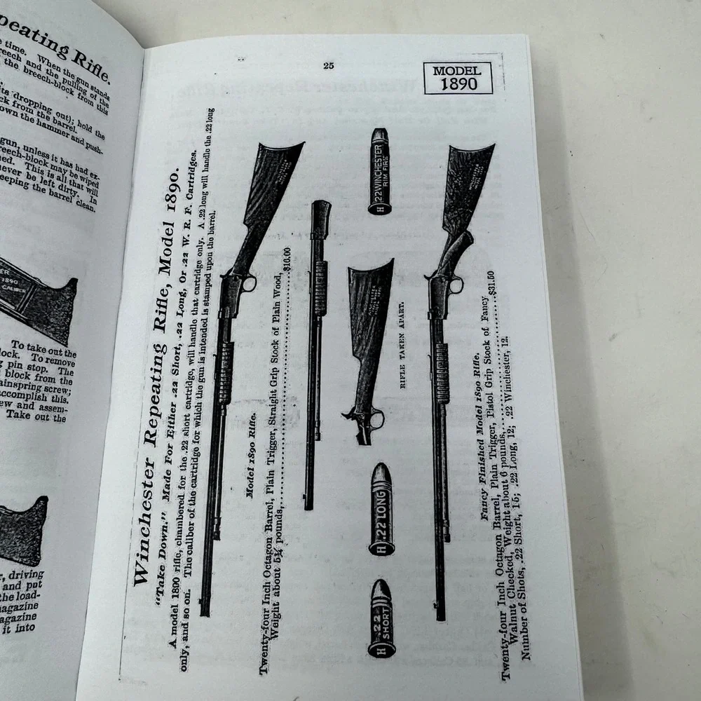 Winchester Repeating Arms Co June 1910 Catalogue No 76 Cornell‎ Reprint Booklet